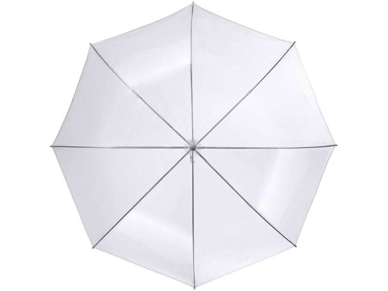 Зонт-трость Клауд полуавтоматический 23, прозрачный №3
