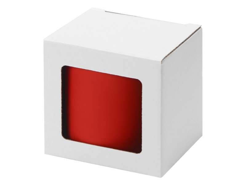 Коробка для кружки с окном, 11,2х9,4х10,7 см., белый №2