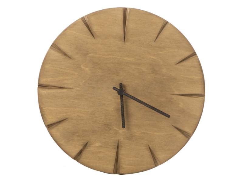Часы деревянные Helga, 28 см, палисандр №1
