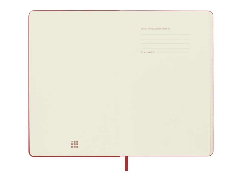 Записная книжка 12 месяцев на 2024 год, в твердой обложке, красный, Large, 13х21 №2