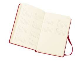 Ежедневник Moleskine Classic (2022), Pocket (9х14), красный, твердая обложка №3