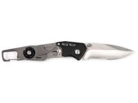 Складной нож Cutter с карабином, черный №4