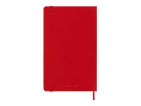 Записная книжка 12 месяцев на 2024 год, в твердой обложке, красный, Large, 13х21 №6