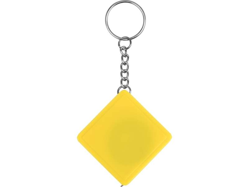 Брелок-рулетка, 1 м., желтый №3