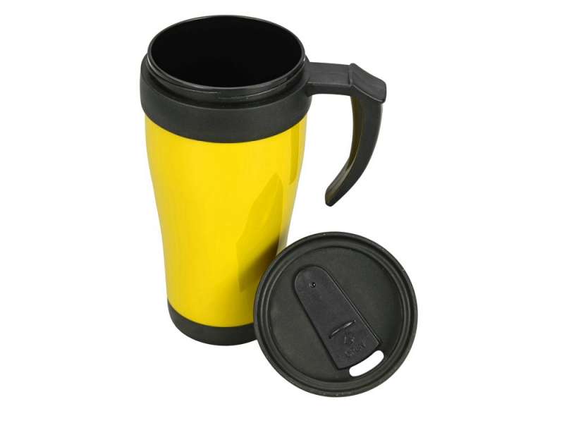 Кружка с термоизоляцией Silence 350мл, желтый №2