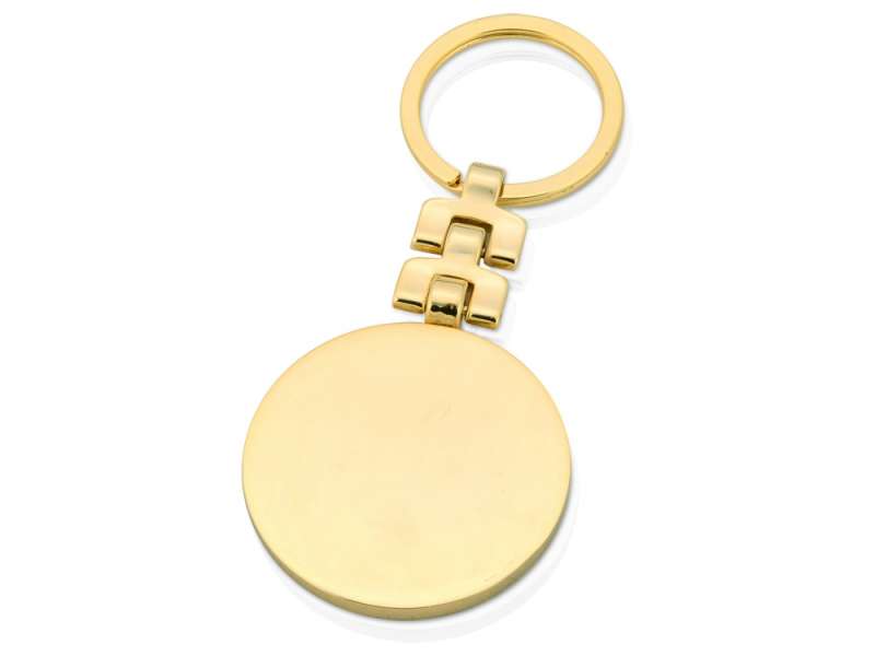 Брелок Юбилей - 50 лет, золотистый №2