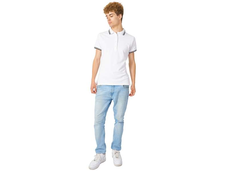 Рубашка поло Erie мужская, белый №7