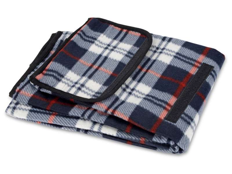 Плед Шотландия, синий №3