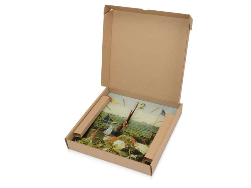 Часы настенные Моне. Сад в Сент-Андрес, зеленый №2