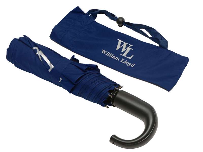 Складной зонт полуавтоматический William Lloyd, синий №7