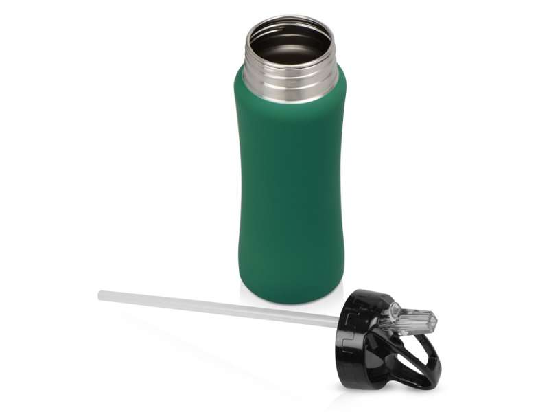 Бутылка спортивная Коста-Рика 600мл, зеленый №2