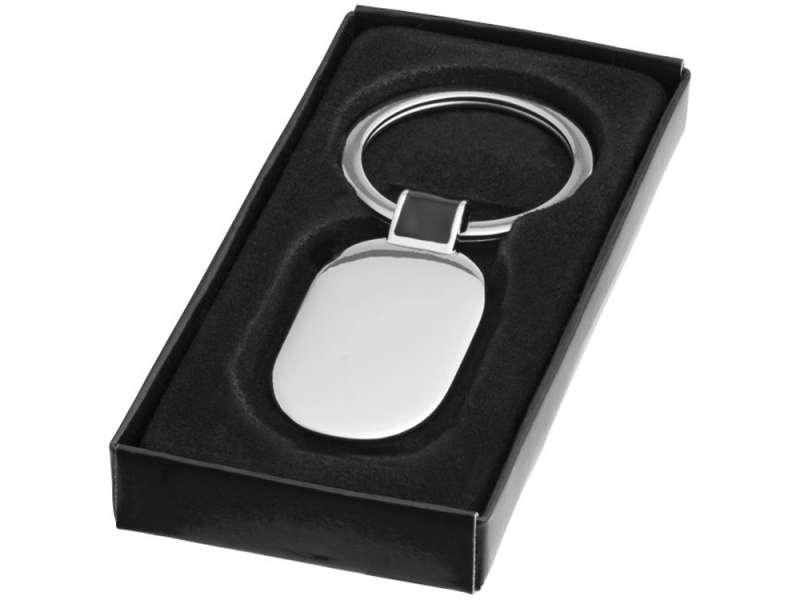 Брелок Barto, серебристый/черный №3