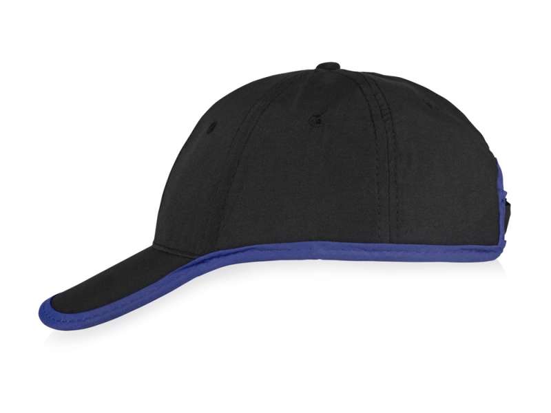 Бейсболка Solo, черный/синий №3
