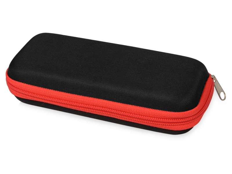 Зонт складной Frisco, механический, 5 сложений, в футляре, красный №2