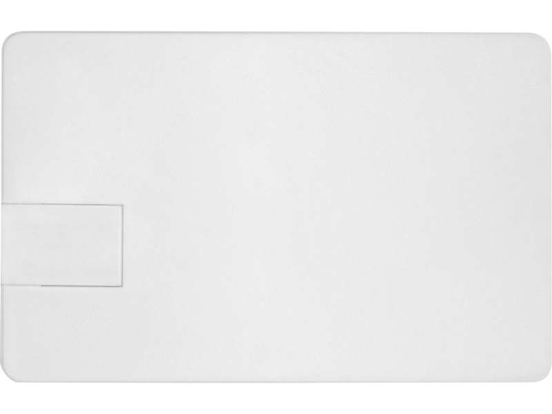 Флеш-карта USB 2.0 16 Gb в виде пластиковой карты Card, белый №3