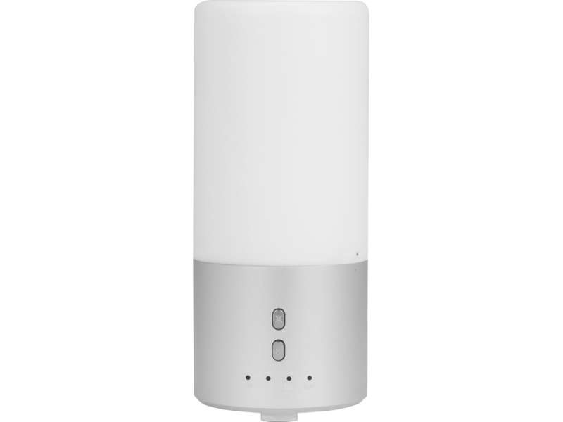 Увлажнитель воздуха с подсветкой Breathe, белый/серебристый №9