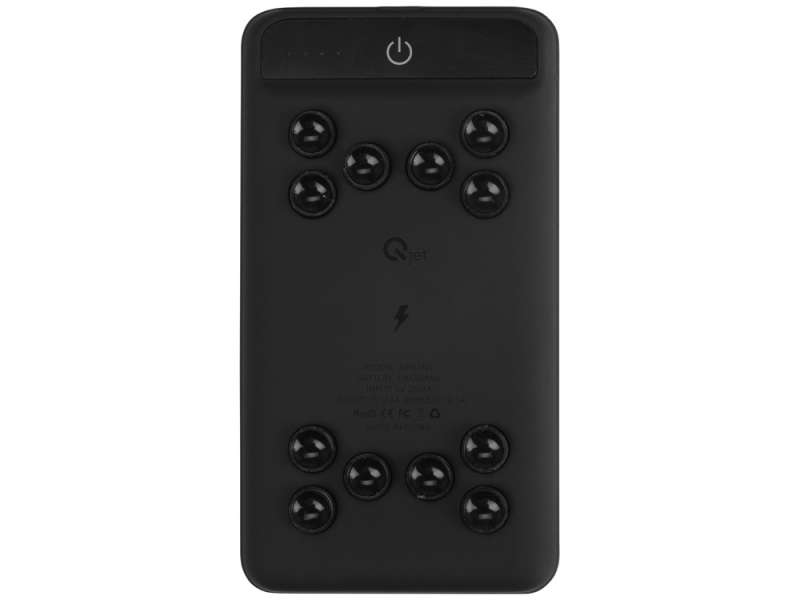 Портативное беспроводное зарядное устройство Airbank, 10000 mAh,  черный №6