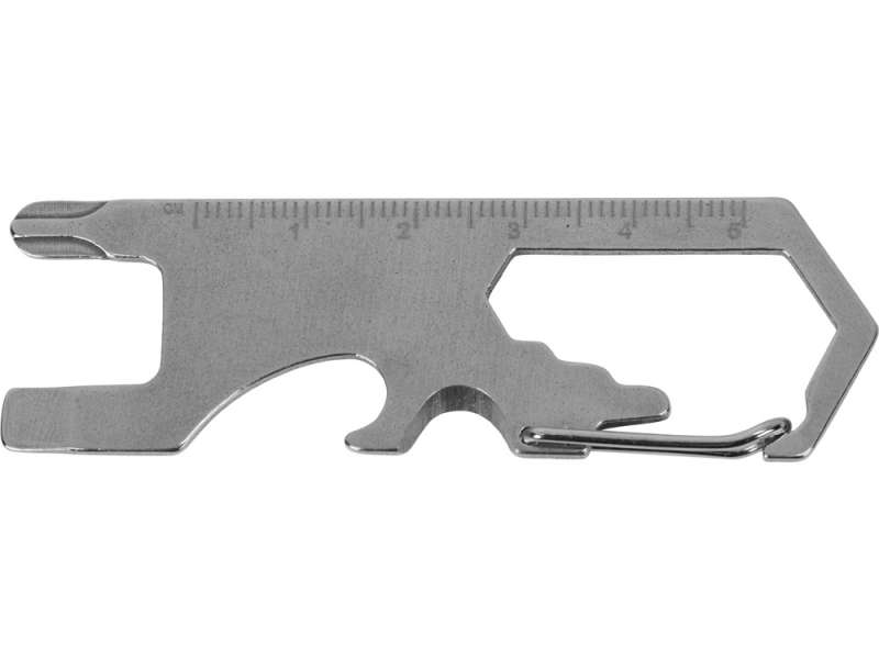 Мультиинструмент Carabiner, серебристый №2