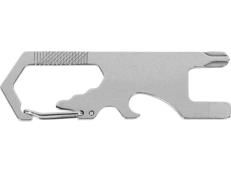Мультиинструмент Carabiner, серебристый №3