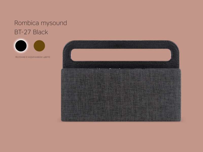 Портативная акустика Rombica mysound BT-27 Black №6
