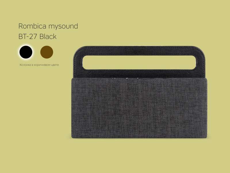 Портативная акустика Rombica mysound BT-27 Black №5