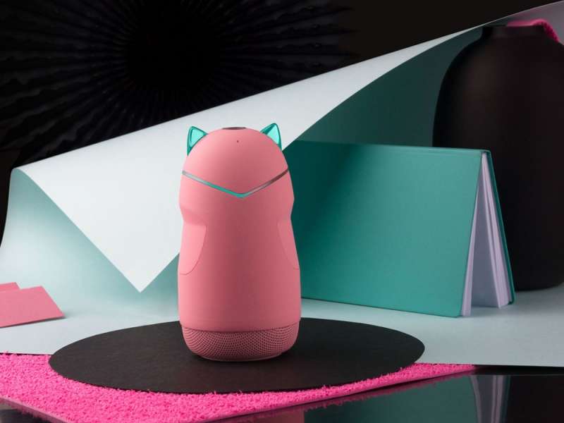 Портативная акустика Rombica Mysound Kitty 3C, розовый №6