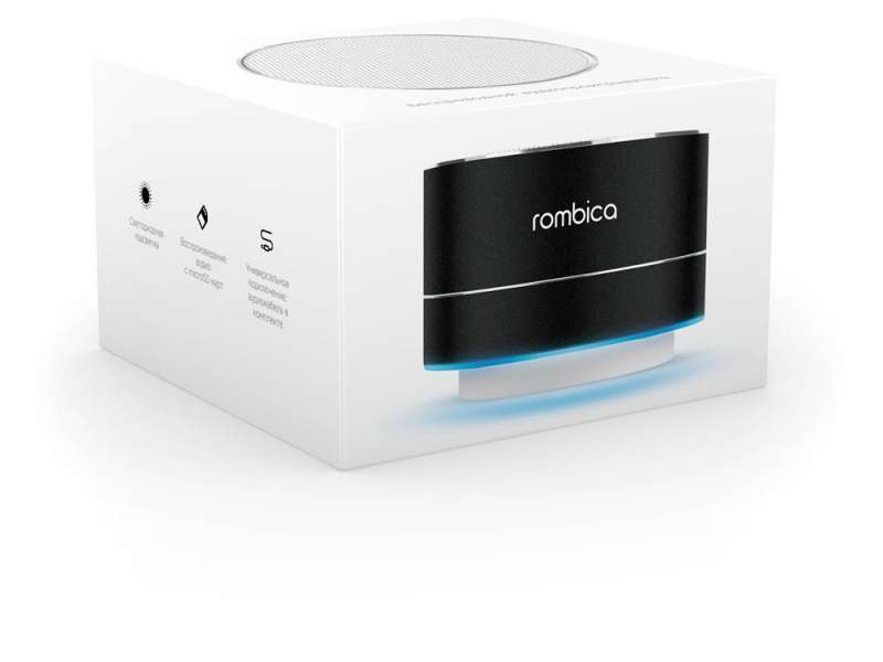Портативная акустика Rombica Mysound BT-03 1C, черный №6