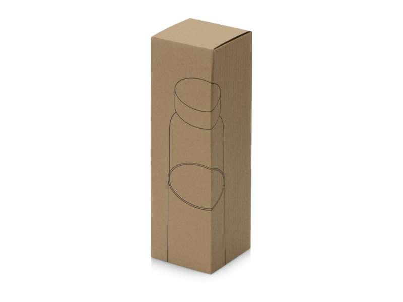 Бутылка для воды стеклянная Refine, в чехле, 550 мл, темно-синий №5