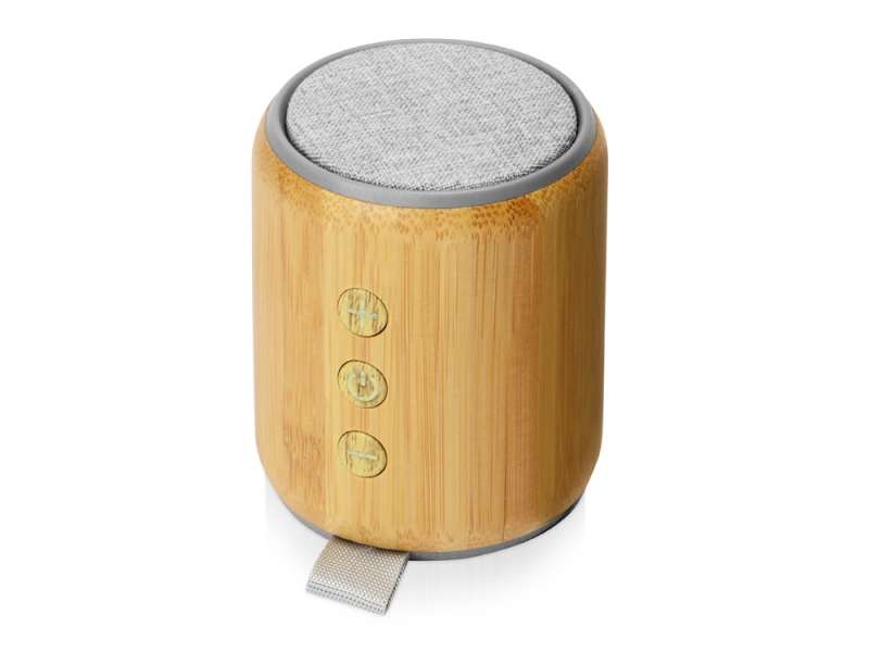 Портативная колонка из бамбука Bongo, натуральный №11