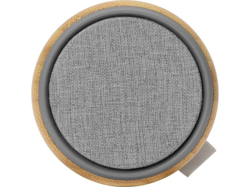 Портативная колонка из бамбука Bongo, натуральный №6