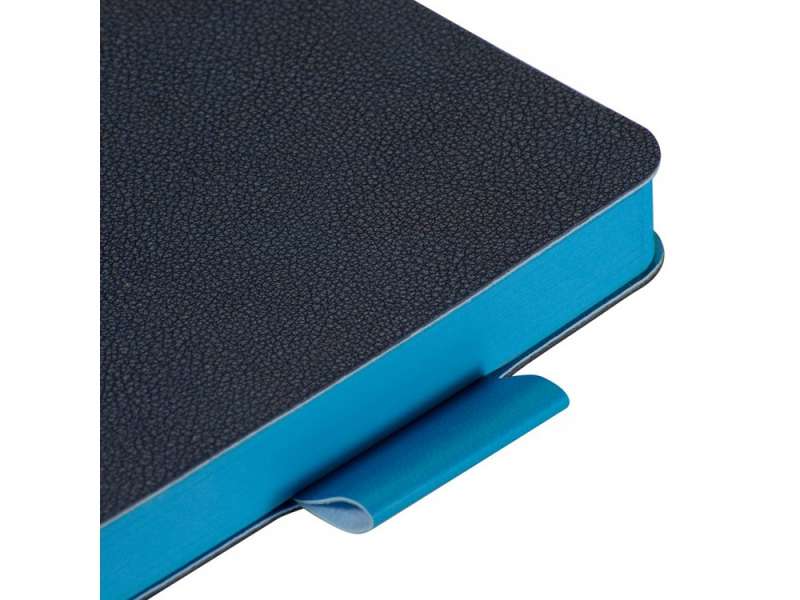 Ежедневник недатированный А5 Boston, темно-синий (голубой обрез) №4