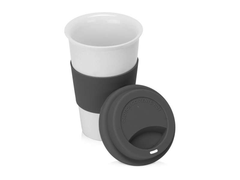 Фарфоровая кружка с двойными стенками Toronto, серый №2