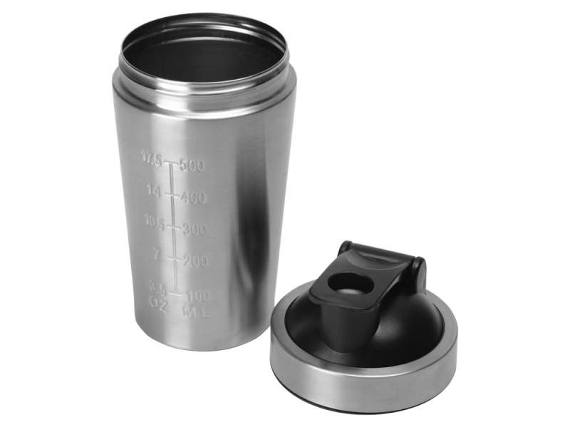 Спортивный шейкер из нержавеющей стали Top Up, 500 мл №9