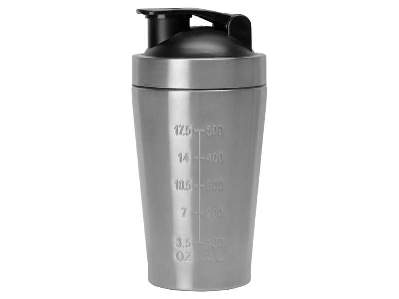 Спортивный шейкер из нержавеющей стали Top Up, 500 мл №6