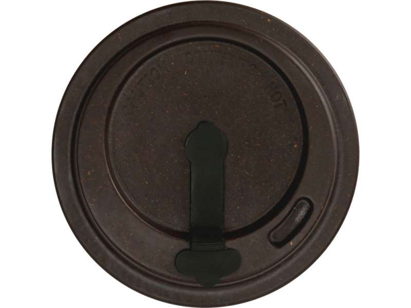 Стакан из кофе с силиконовой манжетой Latte, коричневый №5