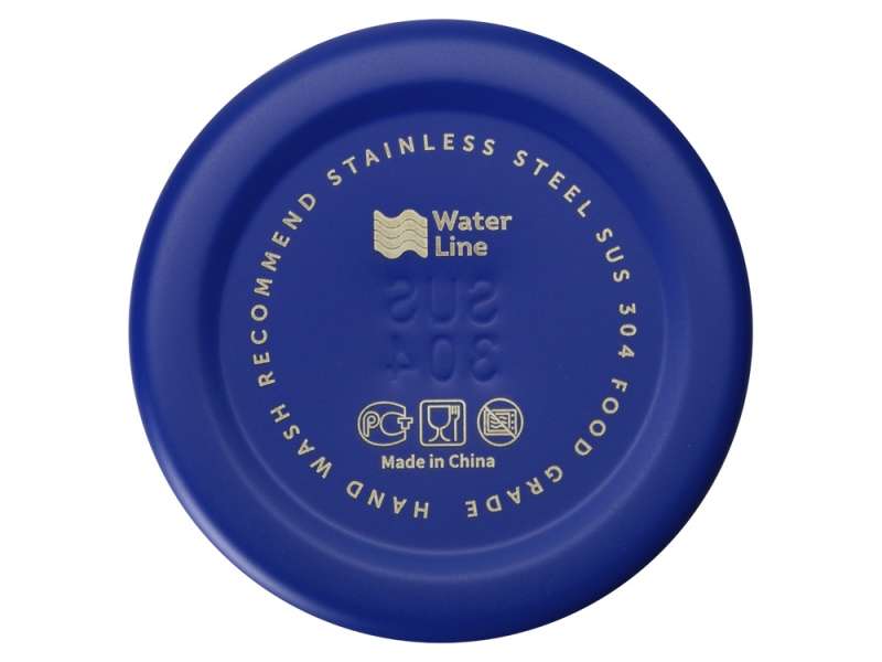 Стальная бутылка Rely, 650 мл, синий матовый №6