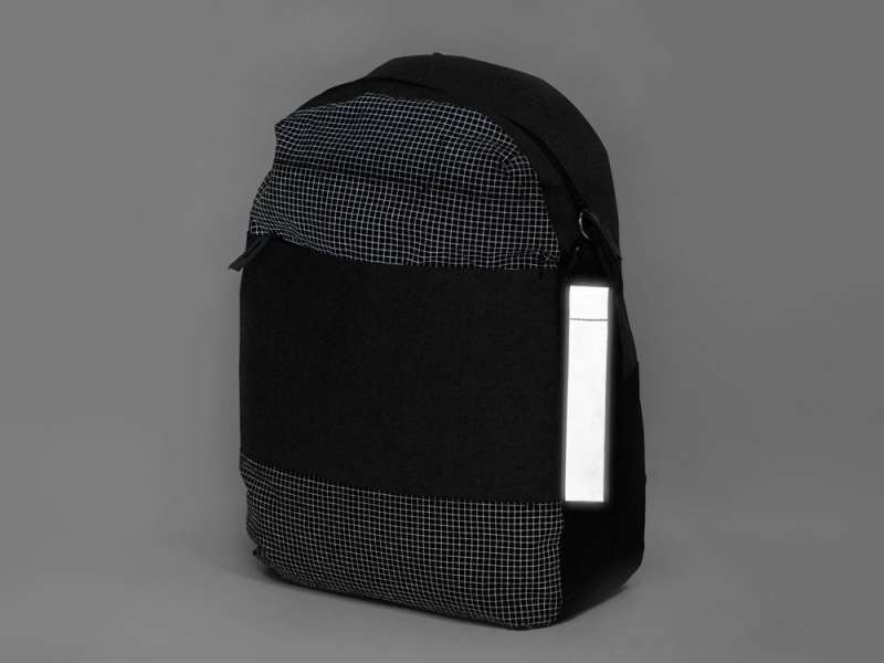 Светоотражающий брелок Reflector, серебристый/черный №4