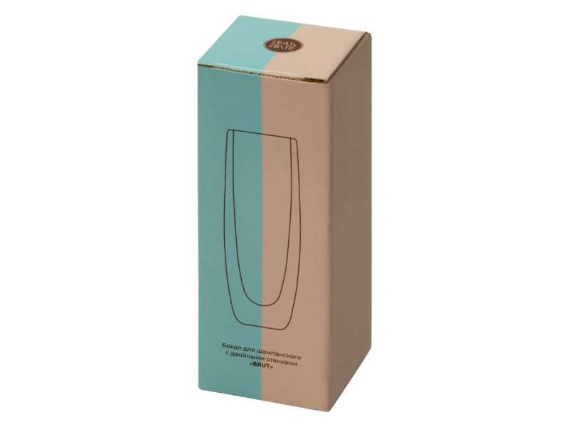 Бокал-флют для шампанского Brut с двойными стенками, 150мл №5