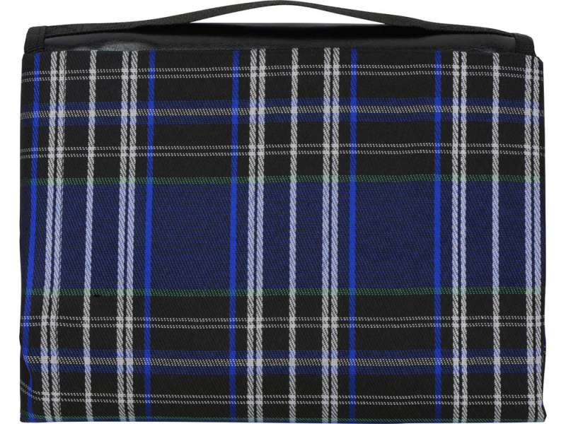 Непромокаемый плед для пикника Fabrizio, синий/черный №4