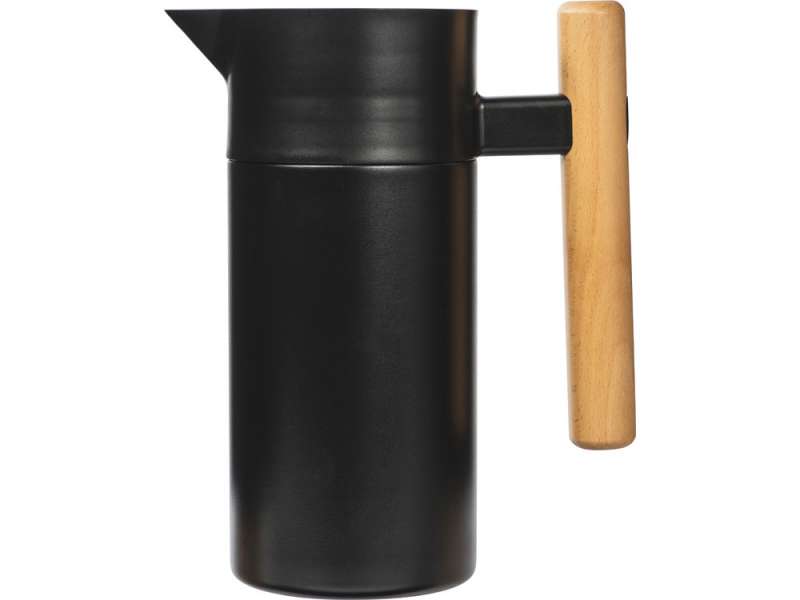 Вакуумный термокувшин Arctic с ситечком, 1200мл, черный №12