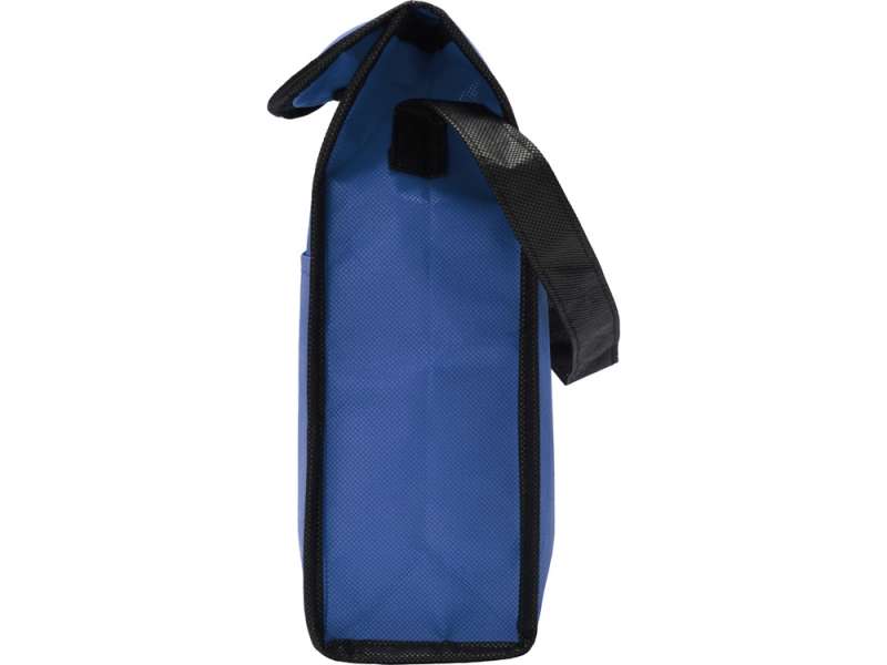 Сумка-холодильник Reviver на липучке из нетканого переработанного материала, синий №3