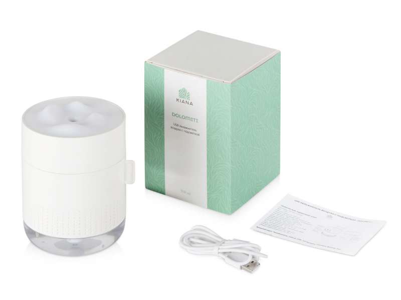 USB Увлажнитель воздуха с подсветкой Dolomiti, 500мл №3