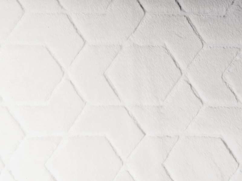 Светящийся в темноте плед Lattice белый №5