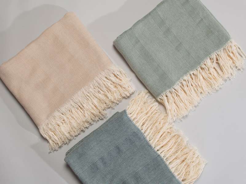 Плед Hild, серый №2