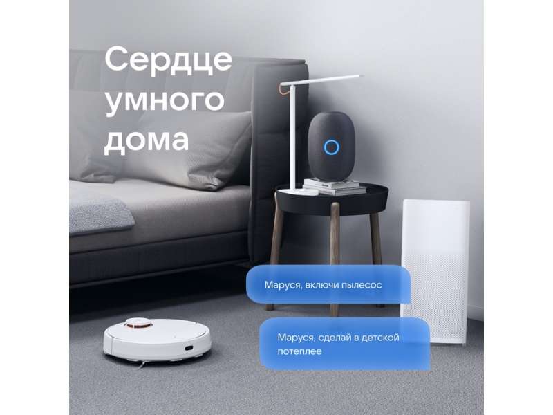 Умная колонка VK Капсула с голосовым помощником Марусей, черный №5