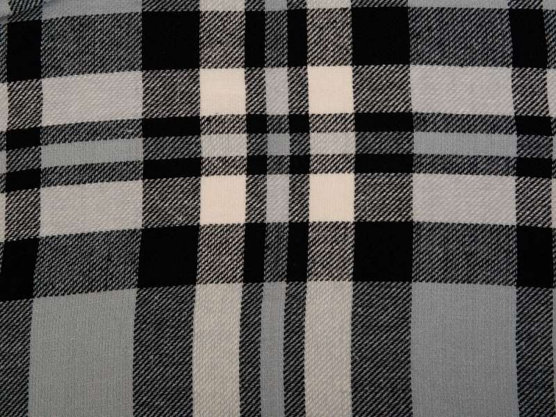 Плед Liner с бахромой, 140*205 см., серый с черным №3