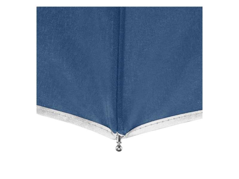 Зонт складной 5640 Guard со светоотражающим кантом, автомат, нейви №7