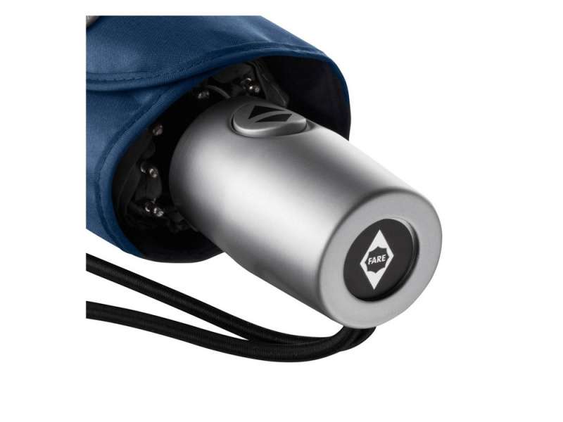 Зонт складной 5640 Guard со светоотражающим кантом, автомат, нейви №6