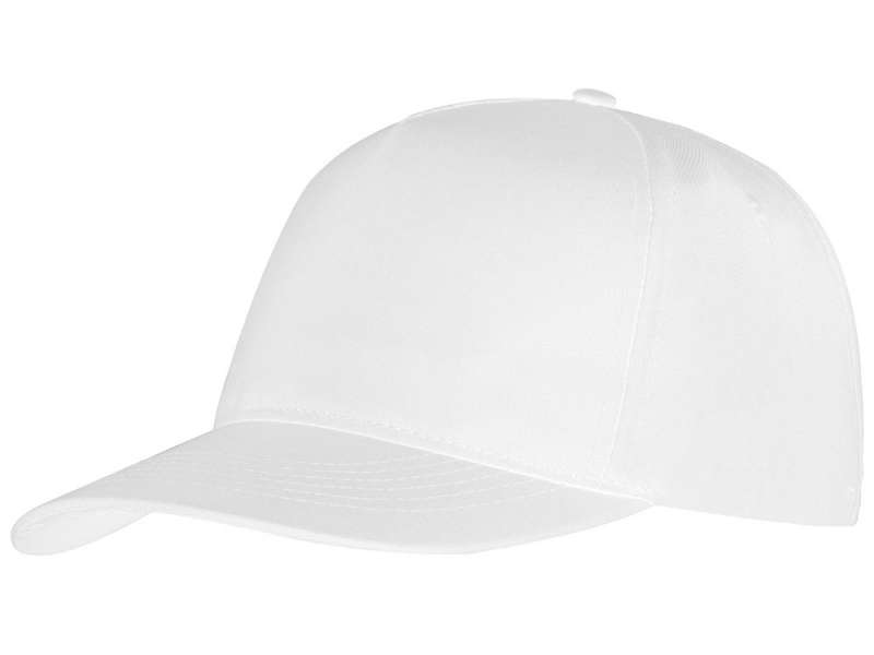 Бейсболка Poly 5-ти панельная 120 гр, белый