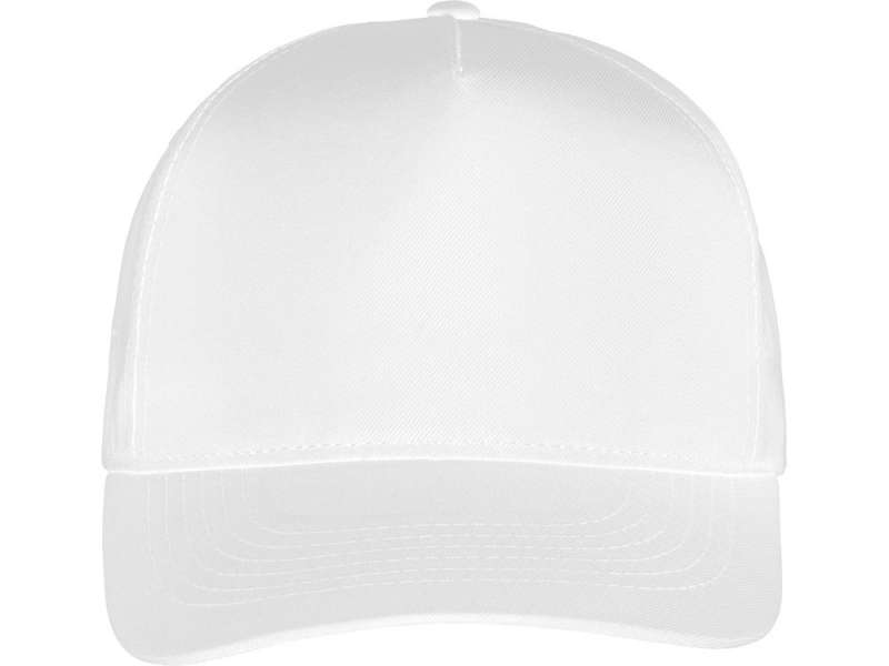 Бейсболка Poly 5-ти панельная 120 гр, белый №2